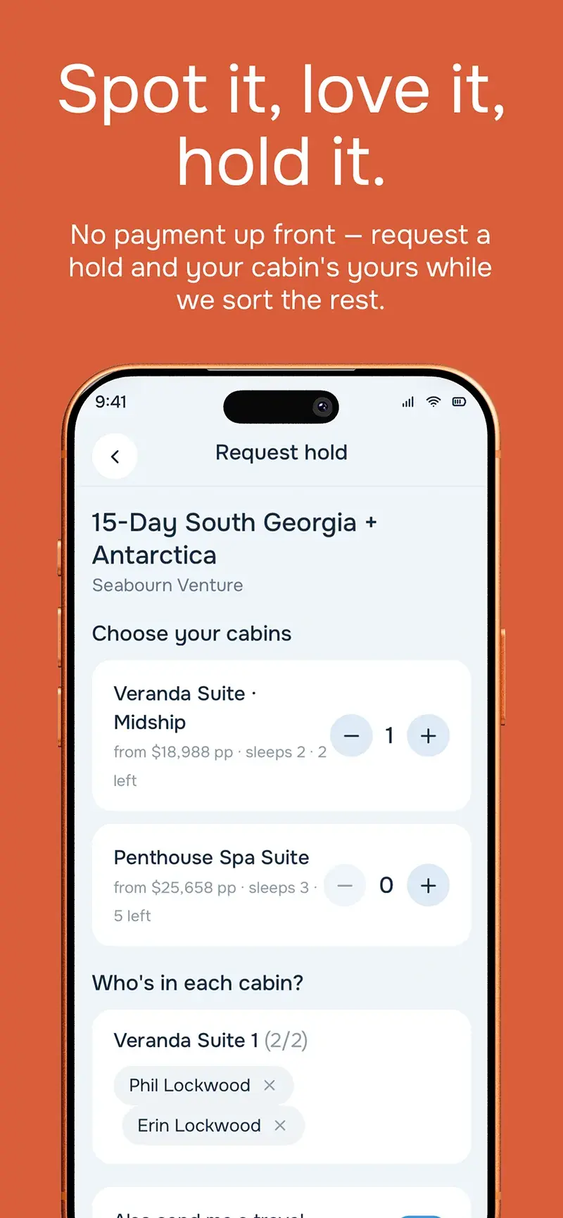 Request a hold