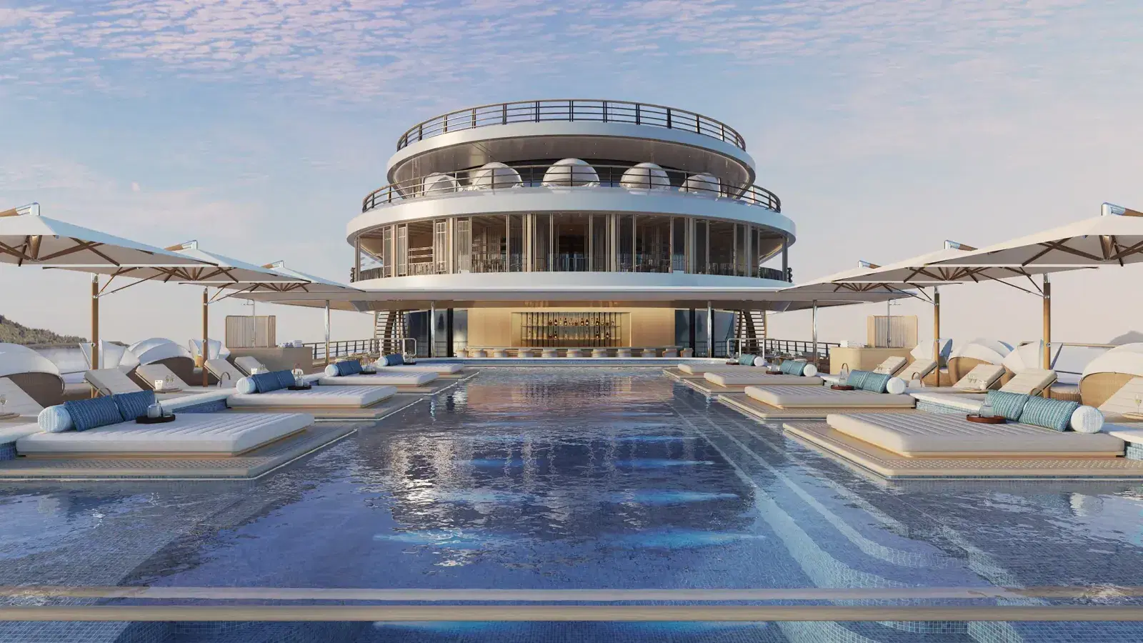 Aman's Amangati yacht pool