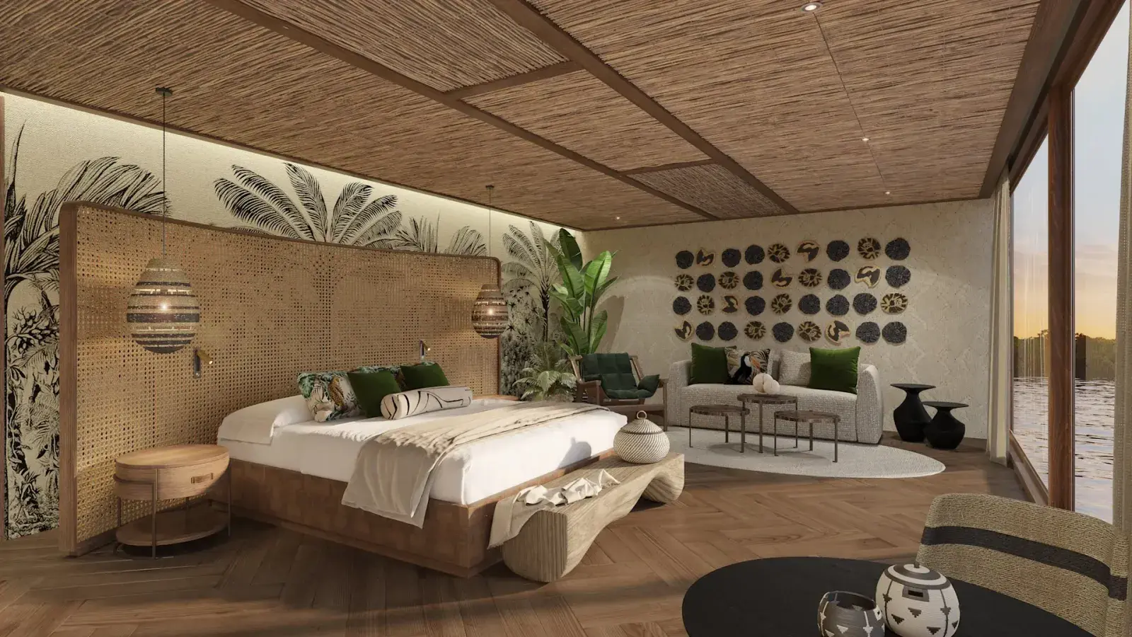 &Beyond Amazon Explorer yacht stateroom