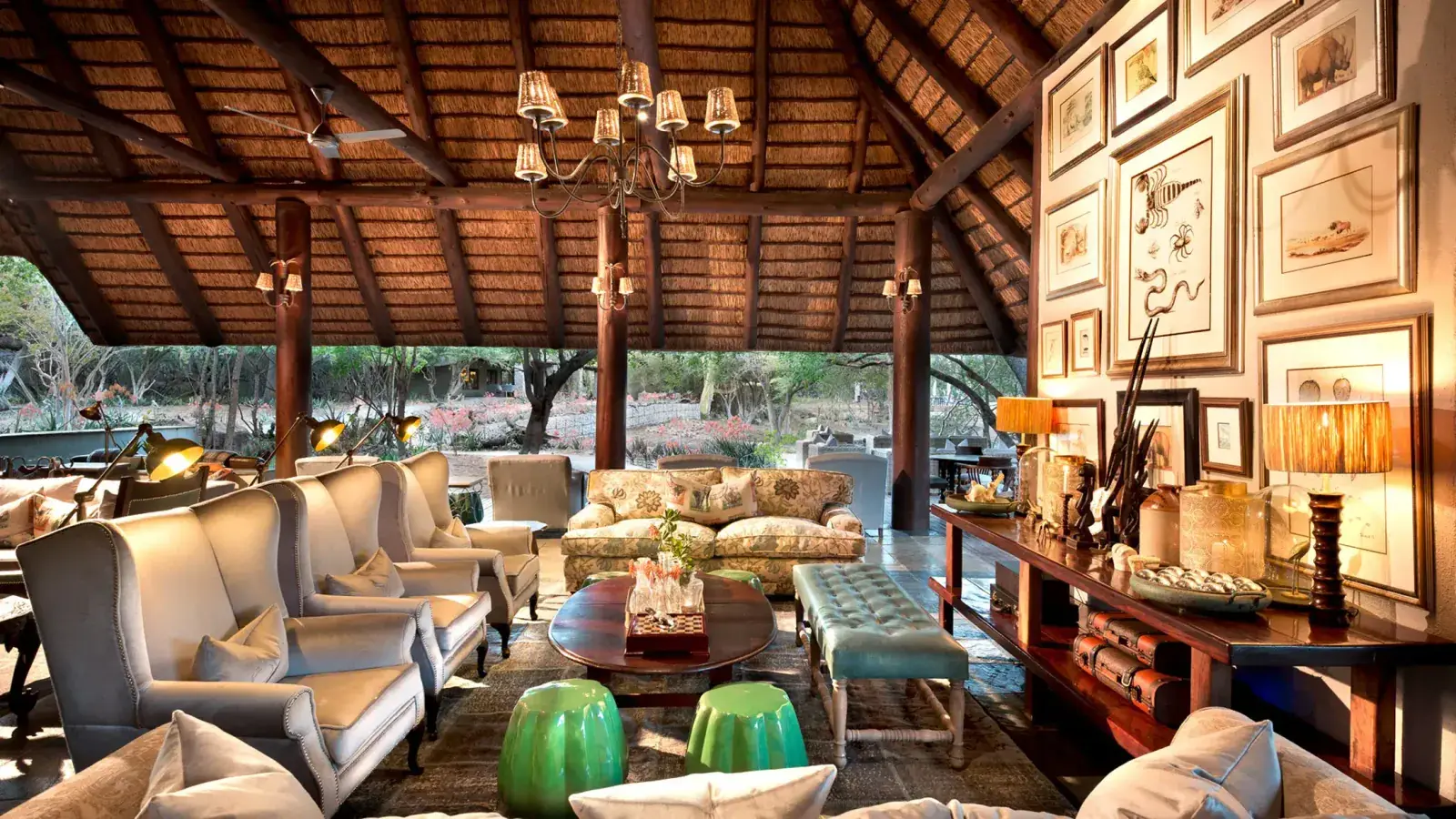&Beyond Ngala Safari Lodge main lobby