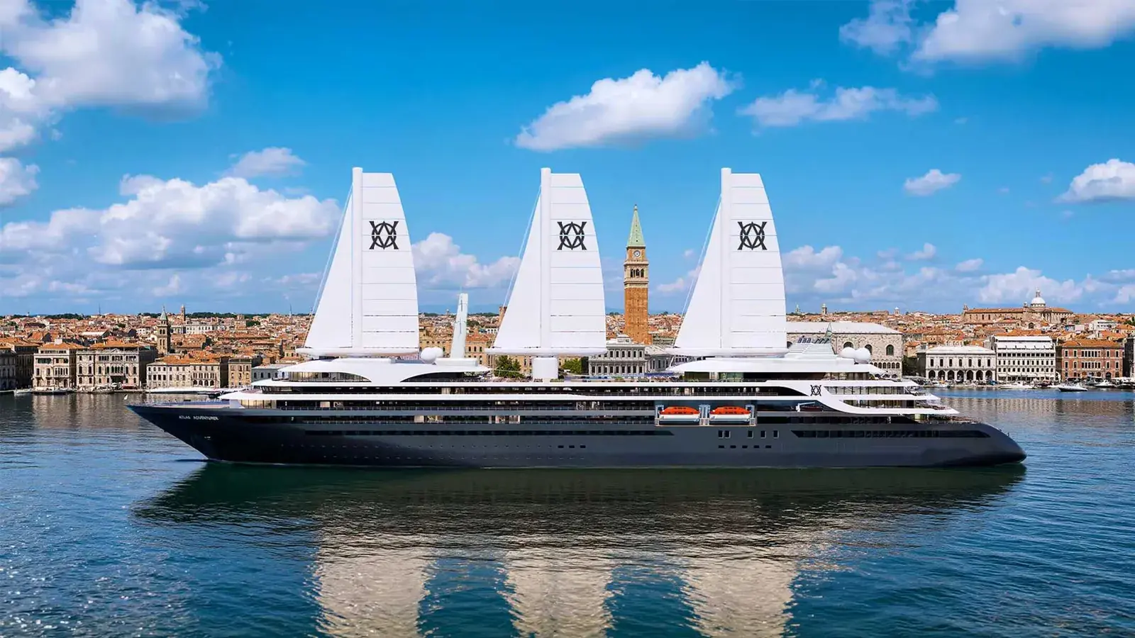 The Atlas Ocean Voyages' Atlas Adventurer sailing yacht
