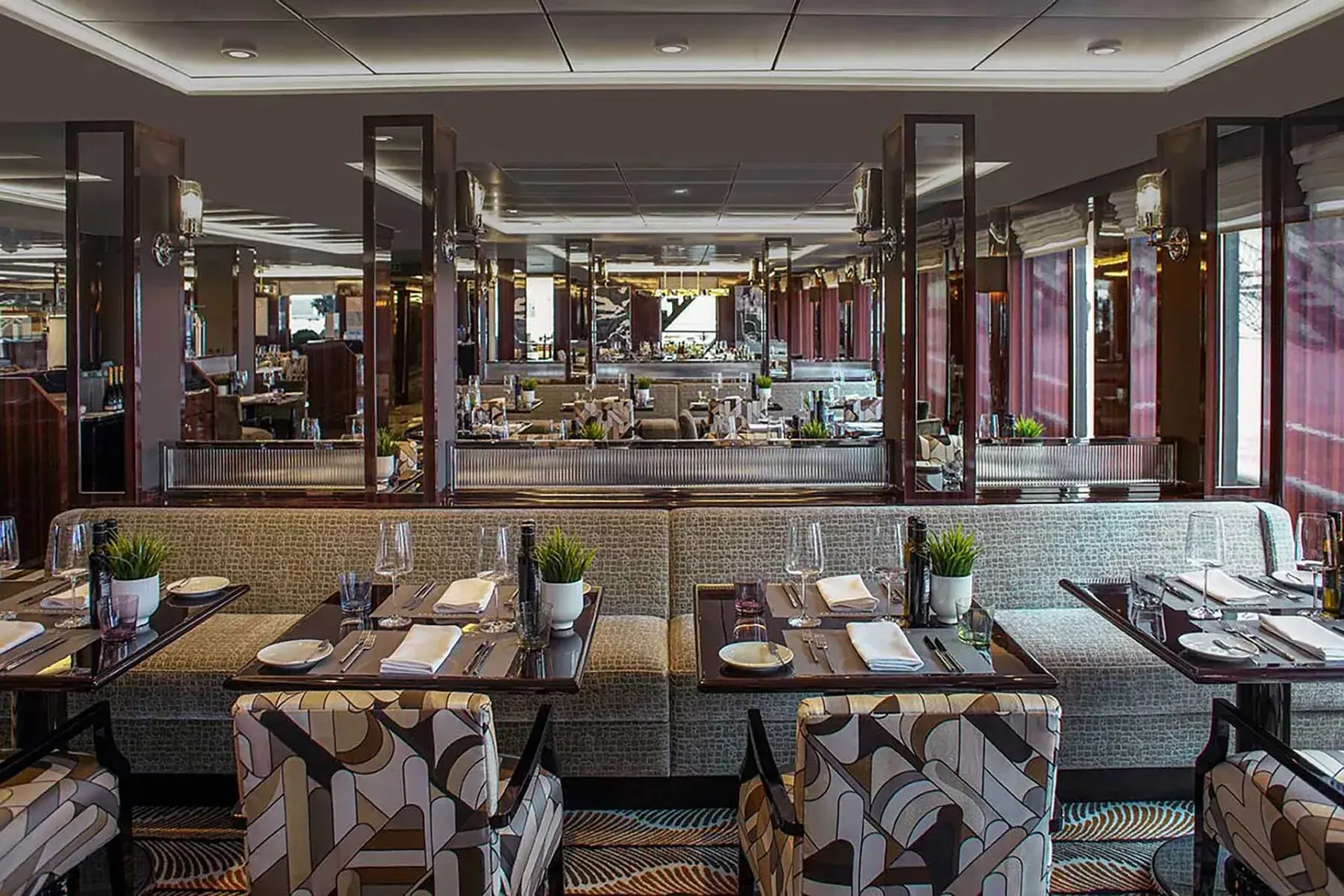 Atlas Ocean Voyages World Navigator cruise ship restaurant interior