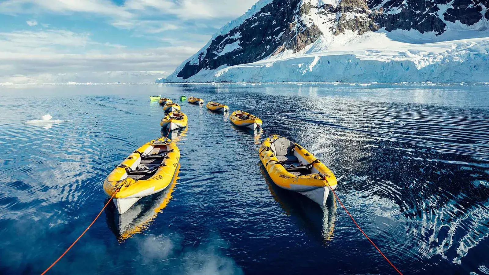 Atlas Ocean Voyages expedition ship kayak excursion