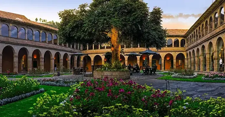 Belmond Hotel Monasterio courtyard