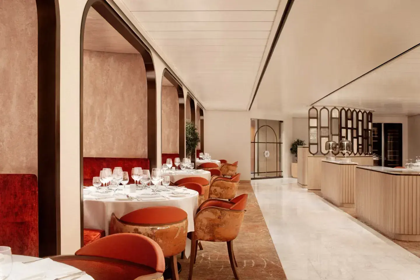 Crystal Symphony cruise ship restaurant