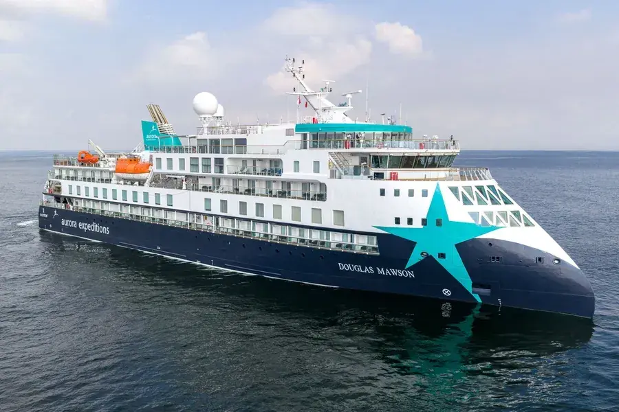 Douglas Mawson Aurora Expeditions expedition ship exterior