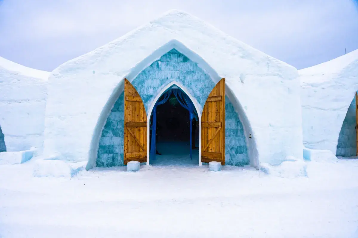 The Hotel de Glace in Quebec City