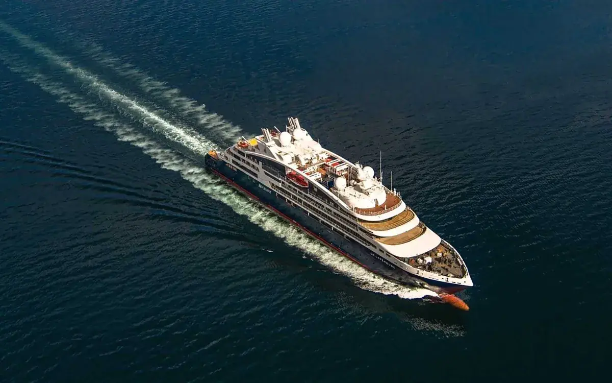 Ponant Explorer-class expedition ship exterior view