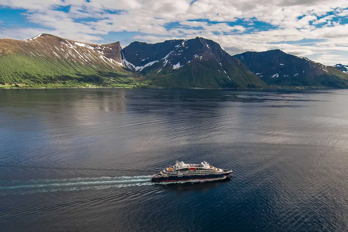 Ponant Explorer-class expedition ship exterior view
