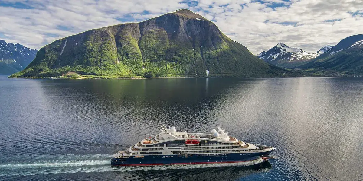 Ponant Explorer-class expedition ship exterior view