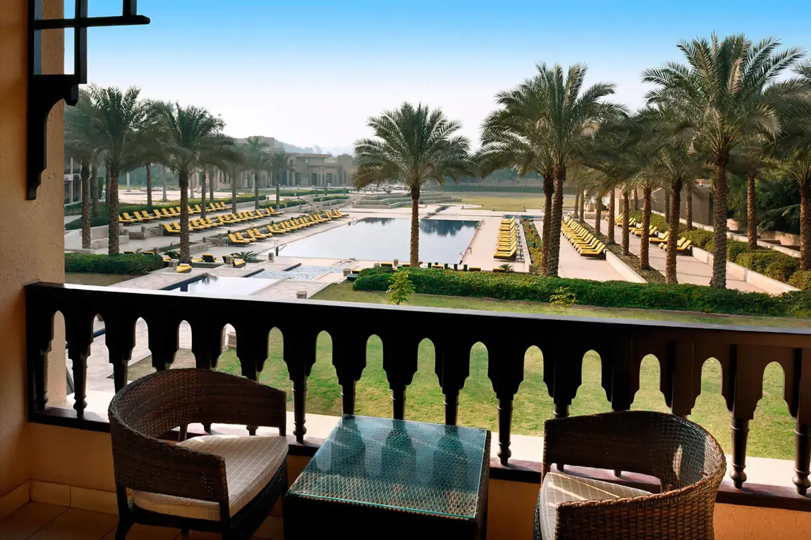 Room views at the Marriott Mena House Cairo