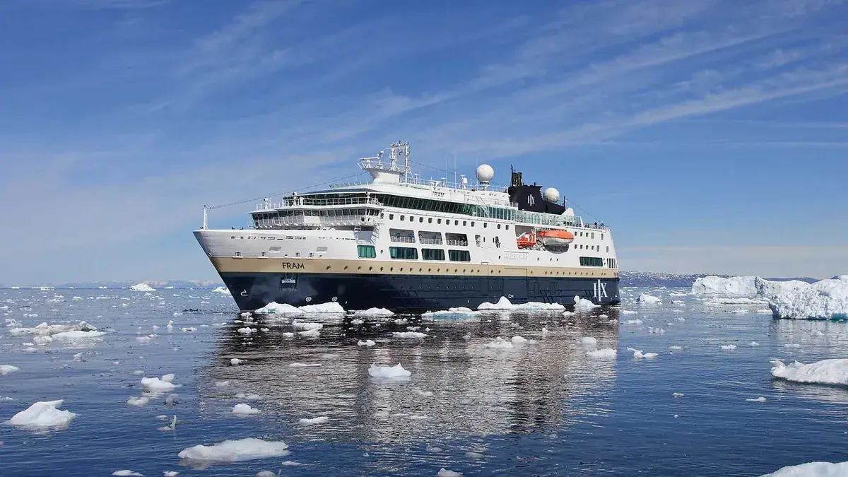 HX expeditions ms fram arctic waters