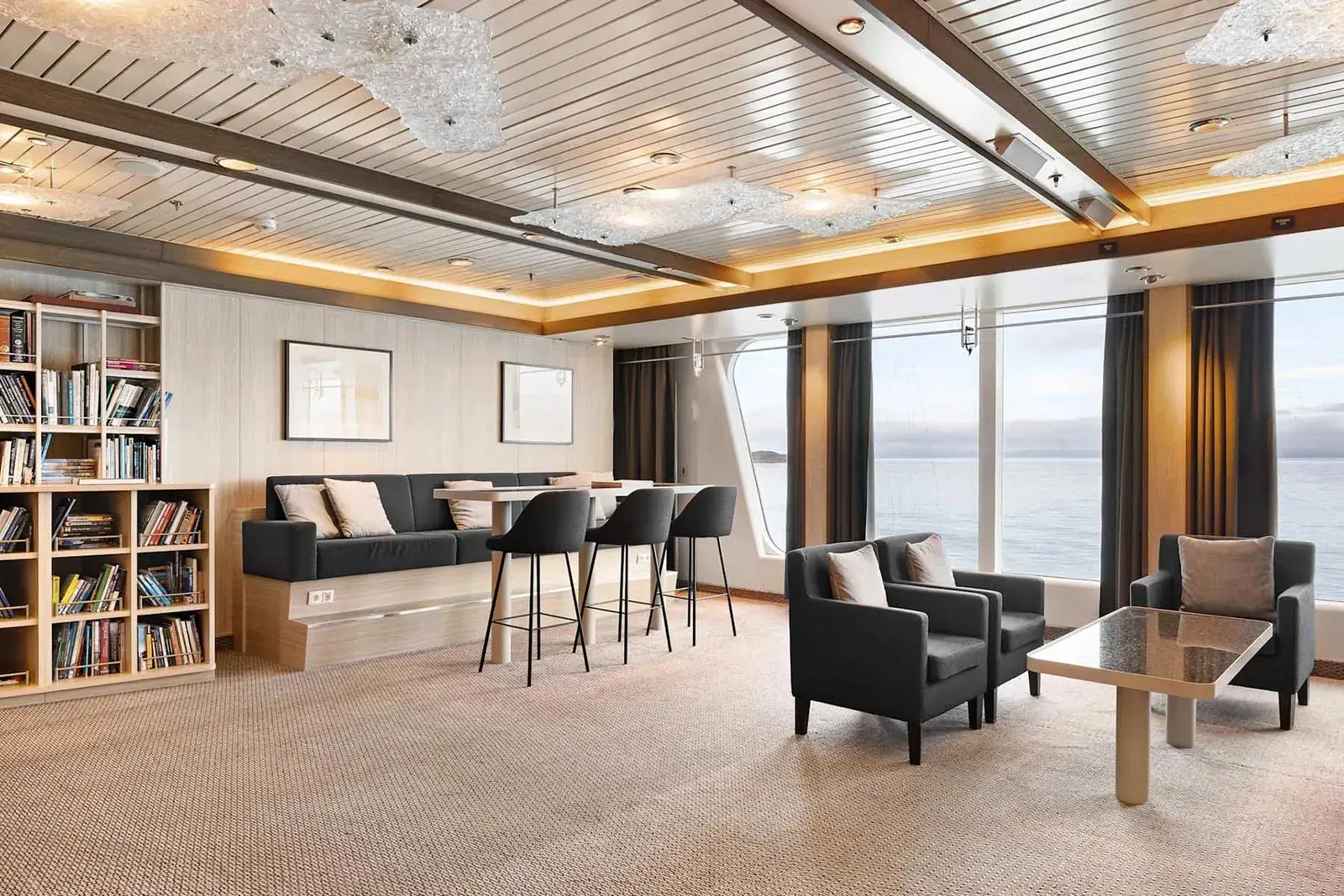 HX expeditions ms fram interior design