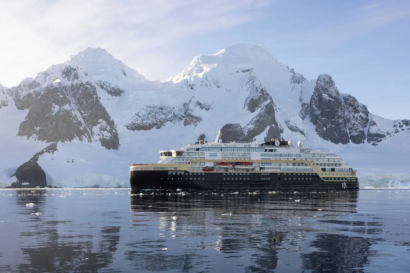 MS Fridtjof Nansen in Antarctica