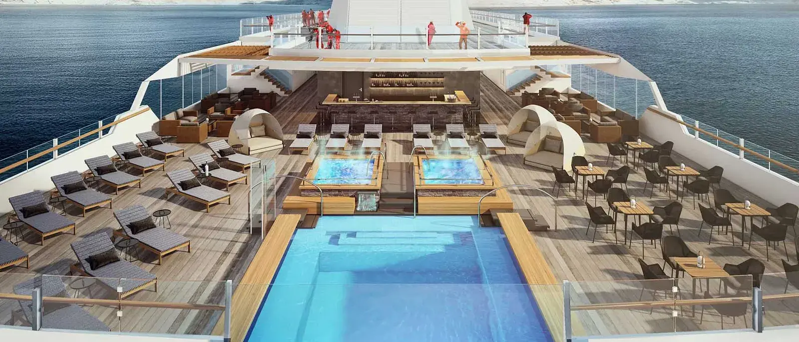 HX expeditions ms roald amundsen pool deck