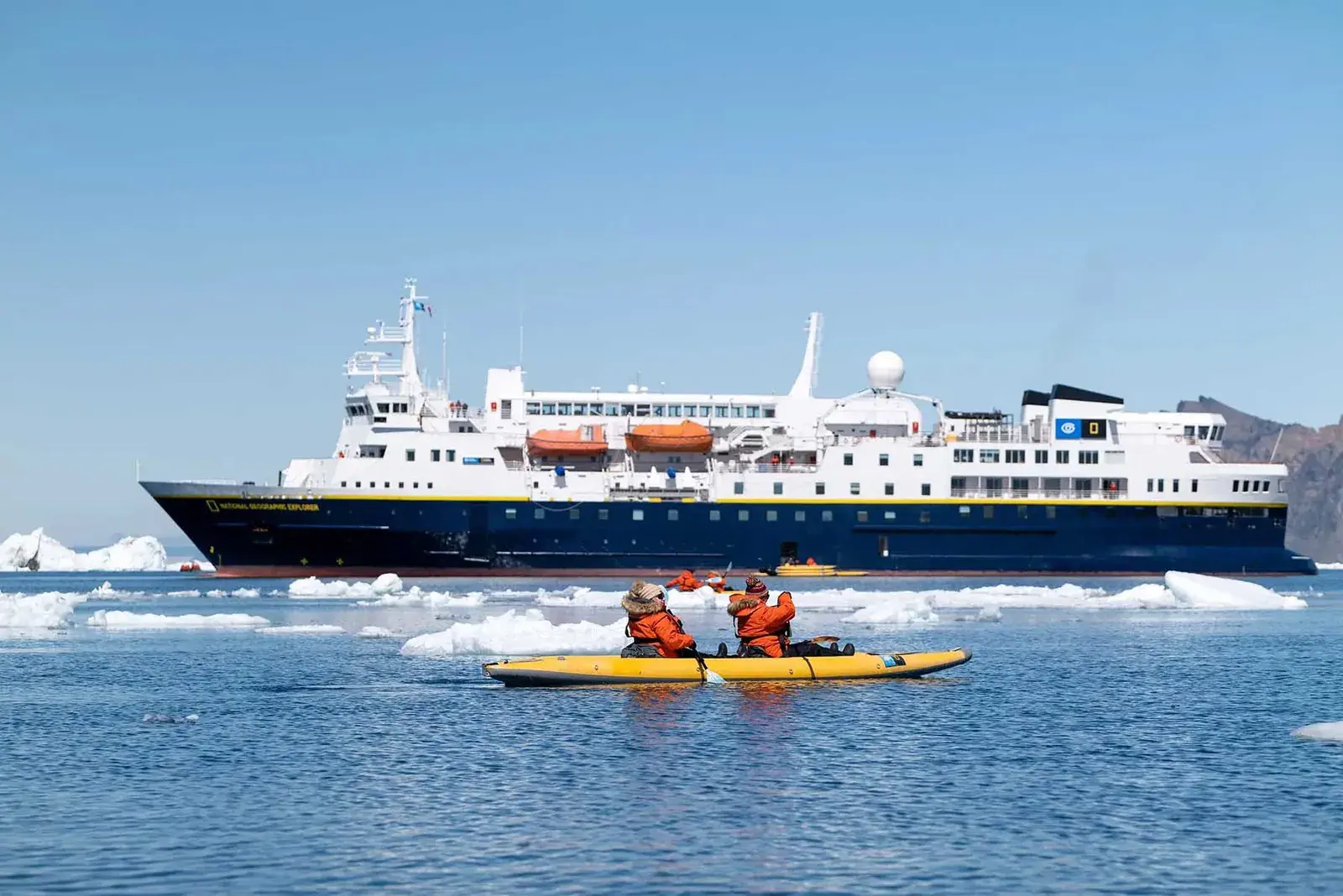 National Geographic Explorer sea kayaking expedition