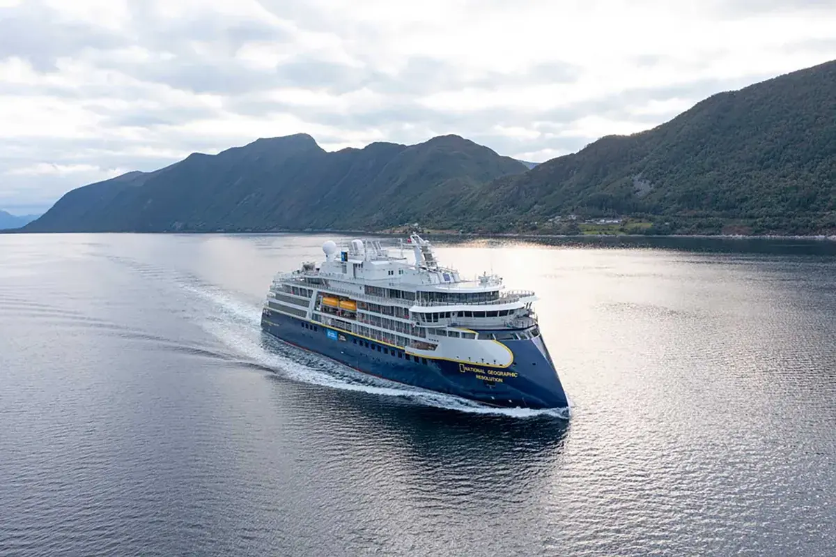 National Geographic Resolution expedition ship exterior
