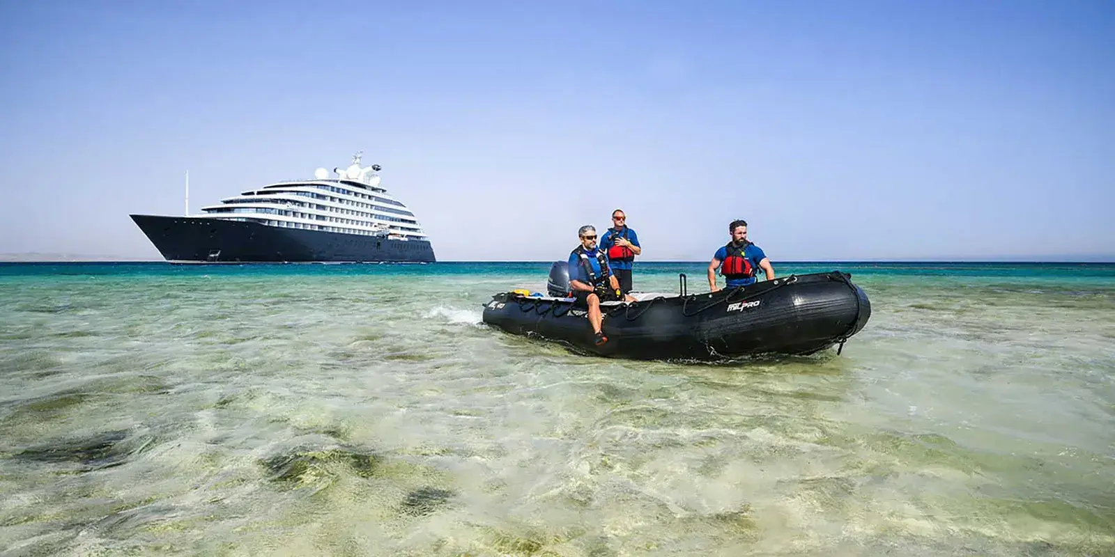 Scenic Eclipse Zodiac expedition craft
