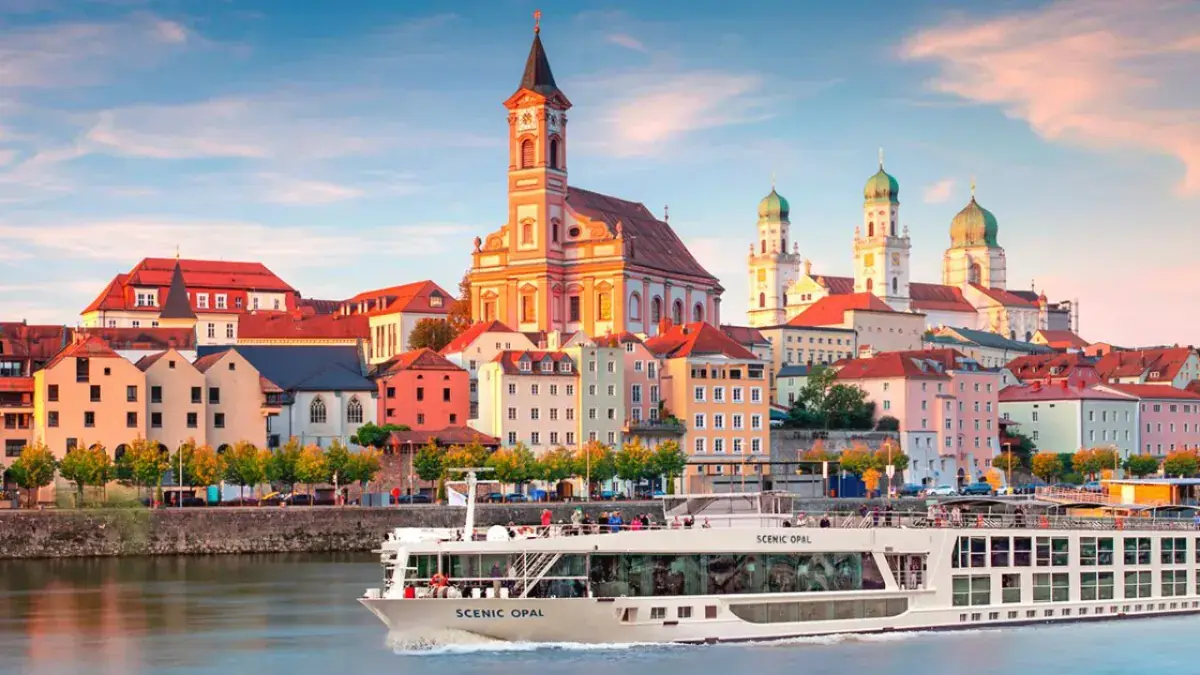 Scenic Opal river European cruise ship