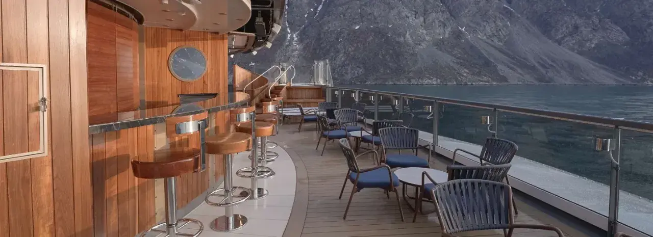 Seabourn Pursuit cruise ship sun deck