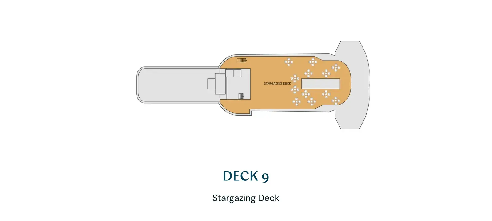 Swan Hellenic expedition ship deck 9 map