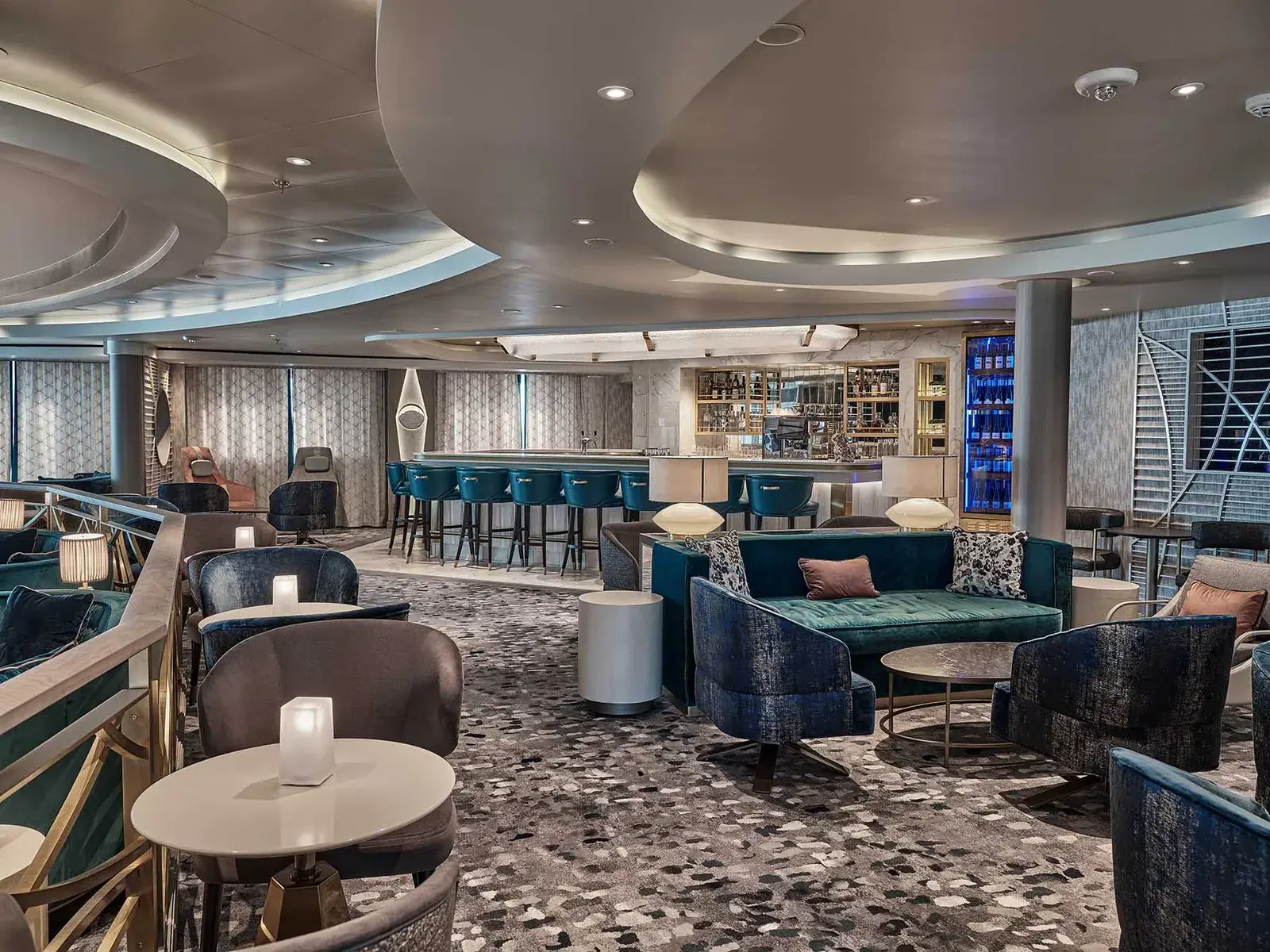 Silver Endeavour Explorer Lounge and Bar social space