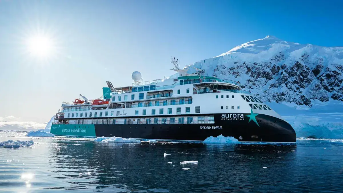 Sylvia Earle Aurora Expeditions expedition ship exterior