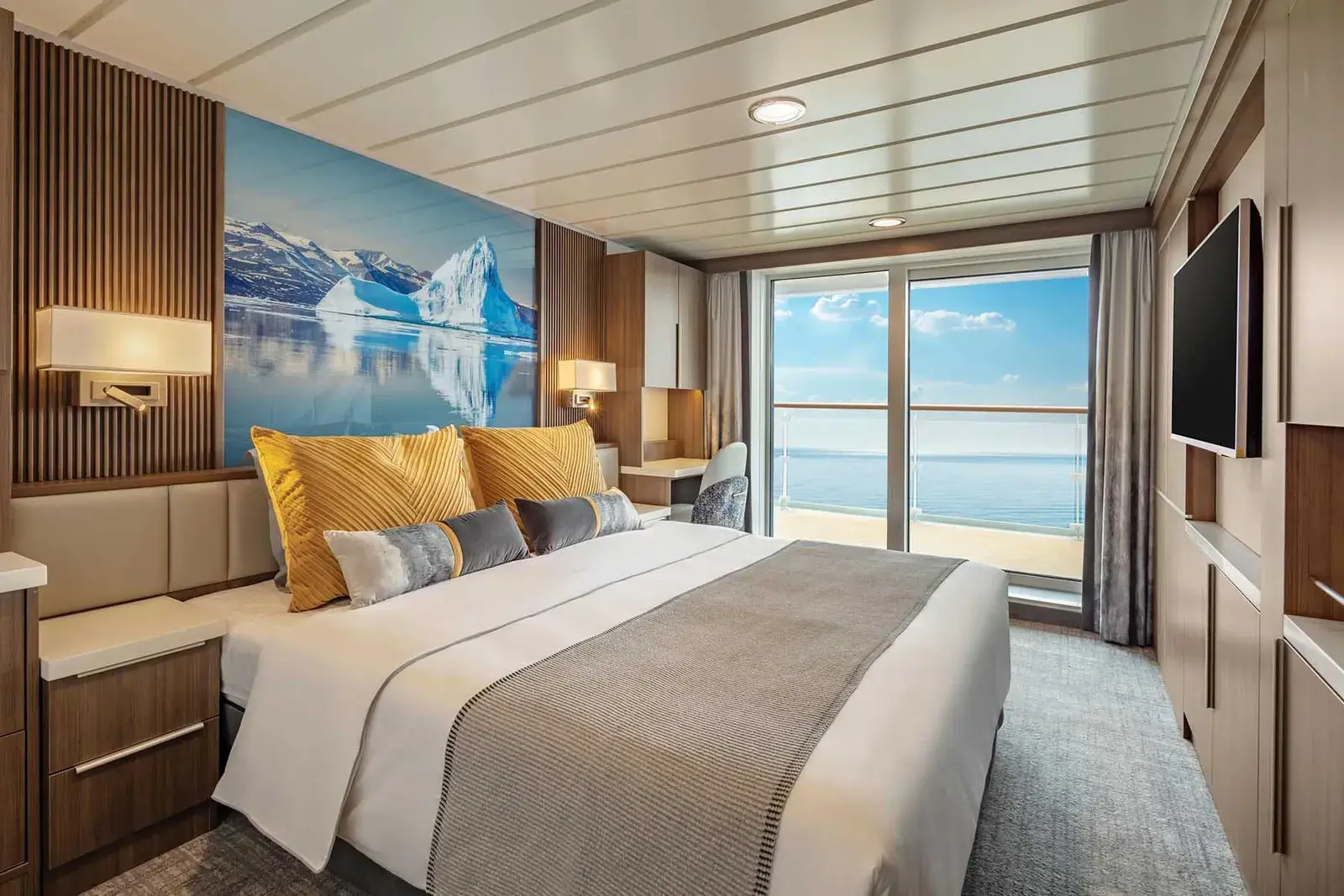 Sylvia Earle cabin interior stateroom