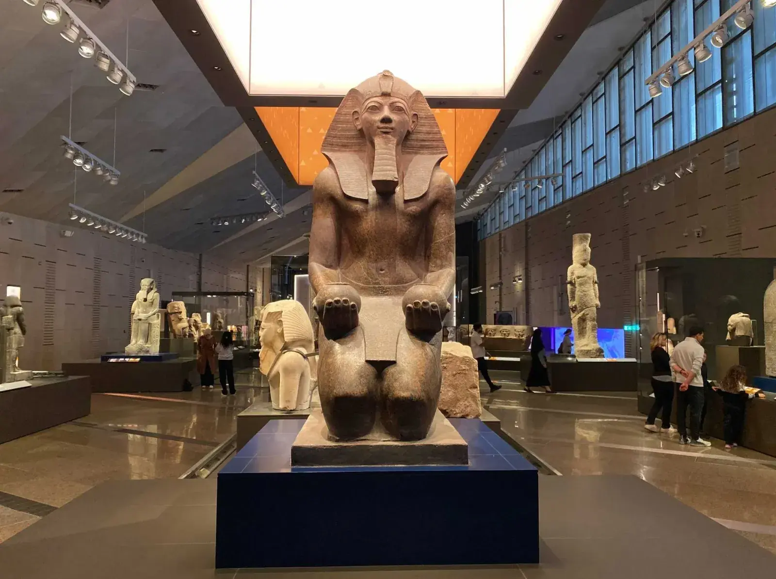 Inside the Grand Egyptian Museum