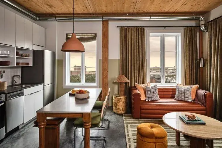 A Marriott Residence kitchen interior