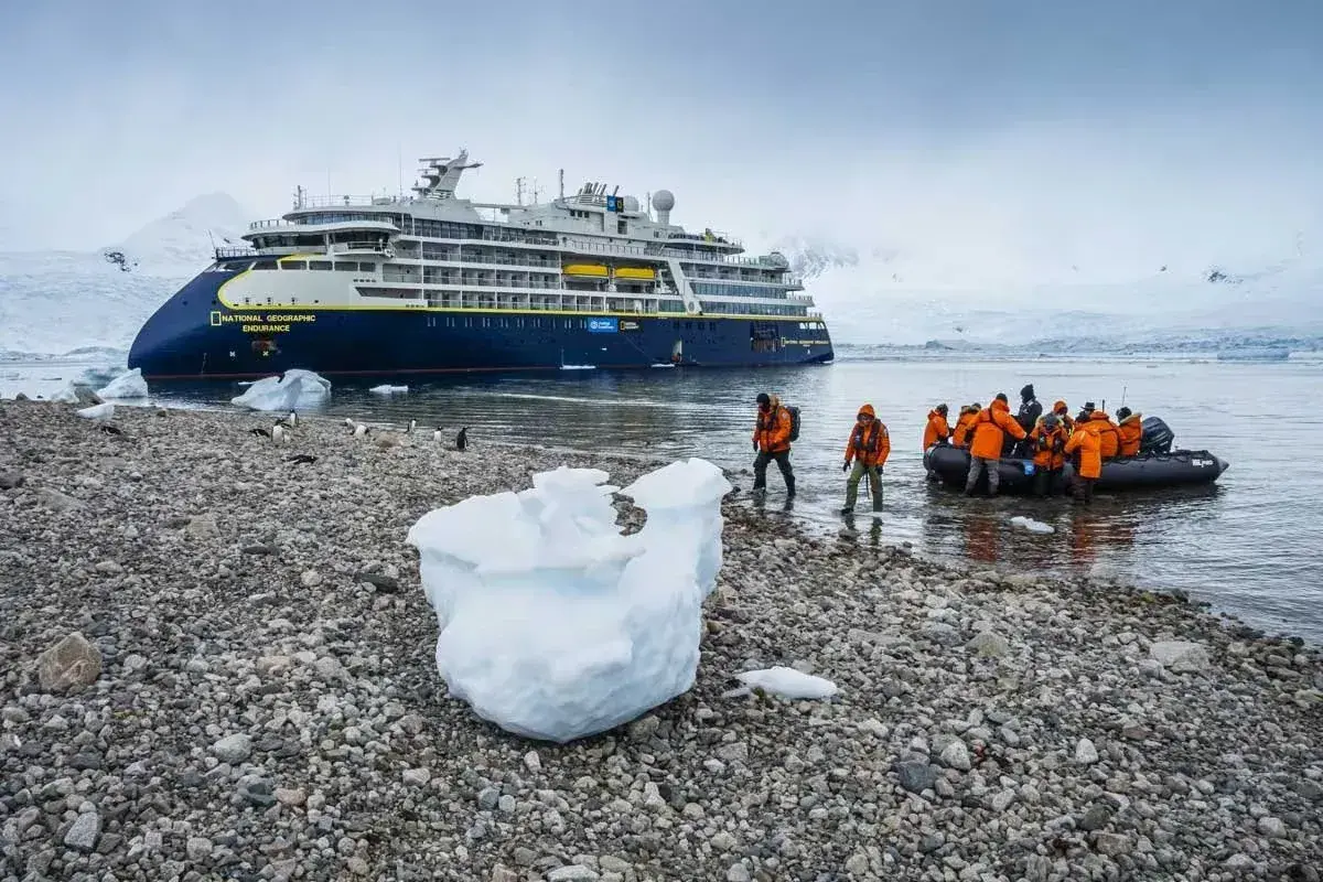 The National Geographic Endurance expedition cruise ship