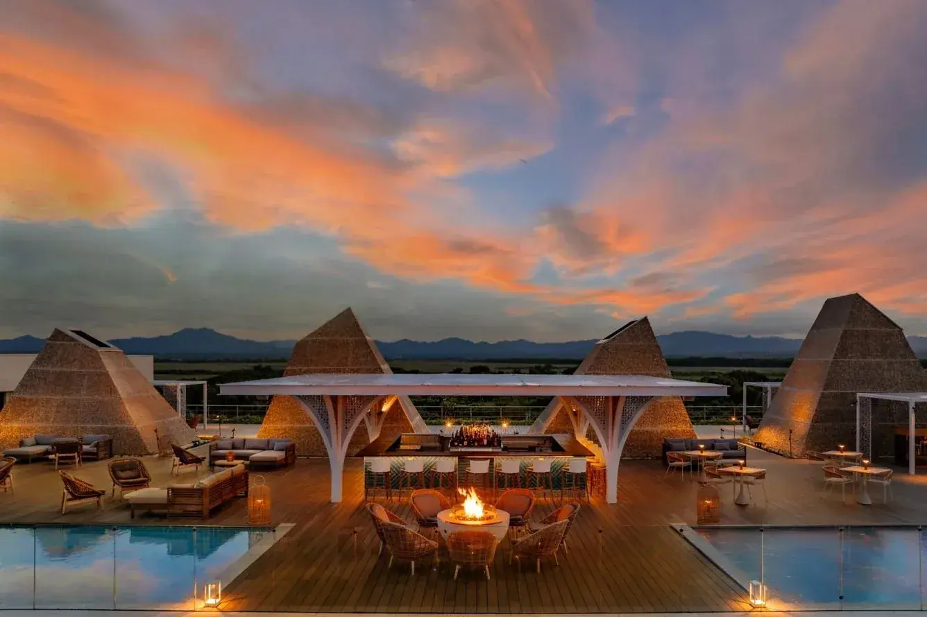 W Hotel Punta Cana Satsuma Rooftop sushi restaurant