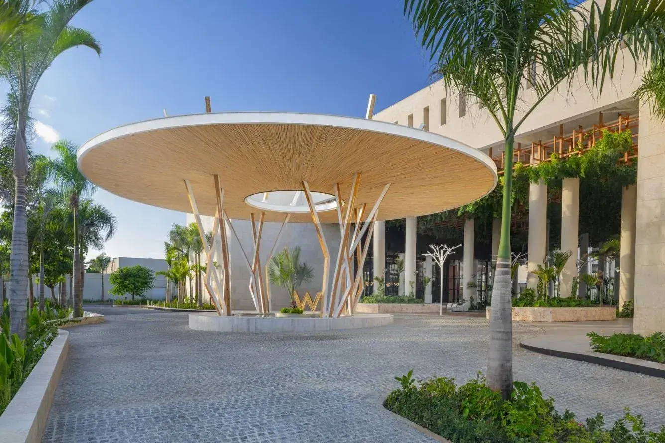 Arrival - Motor Lobby Entrance of W Hotel Punta Cana