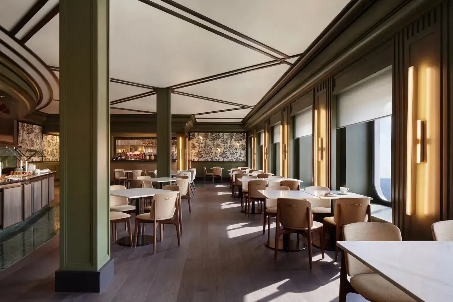 Crystal Symphony cruise ship Bistro interior