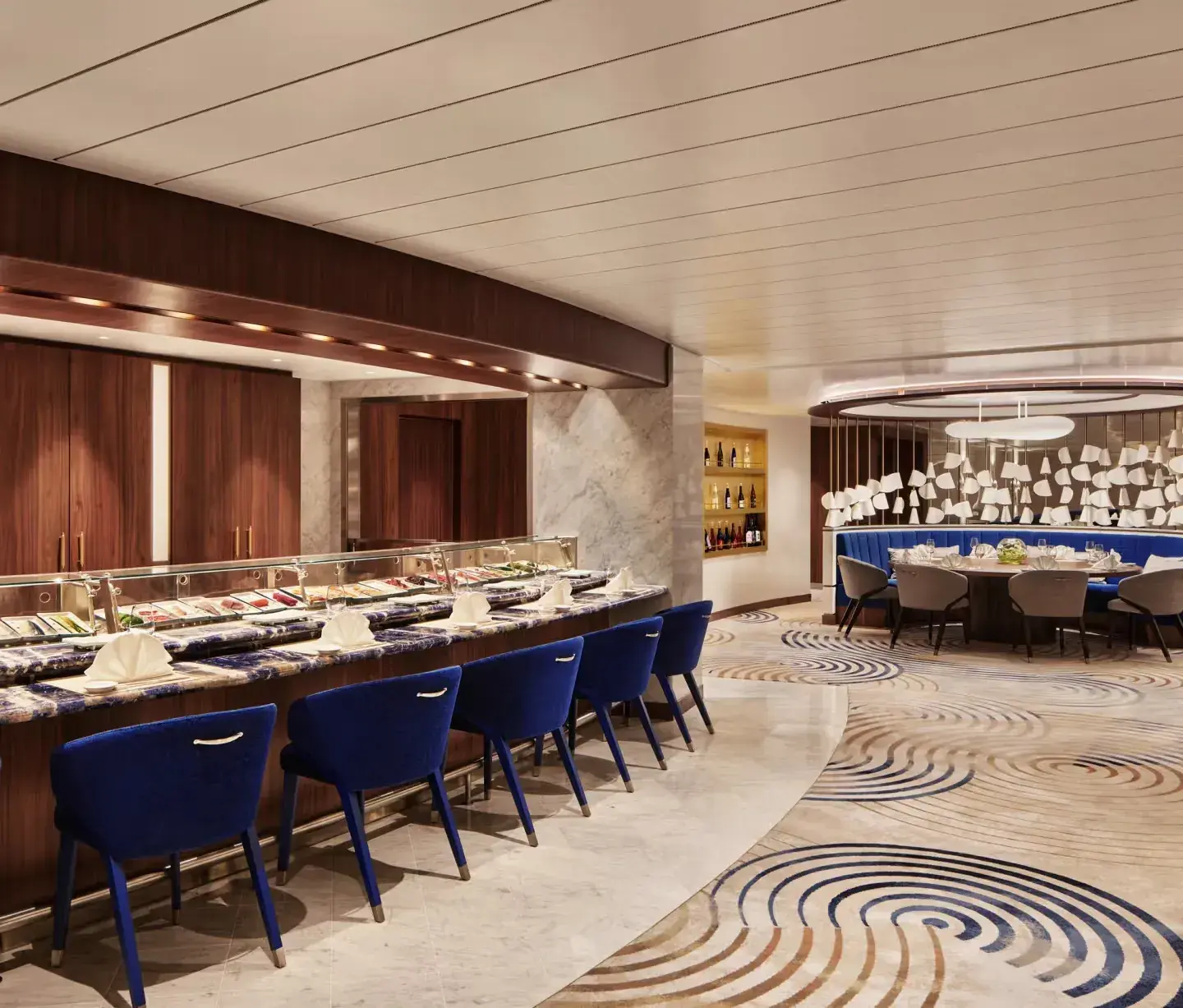 Crystal Symphony cruise ship Nebu bar