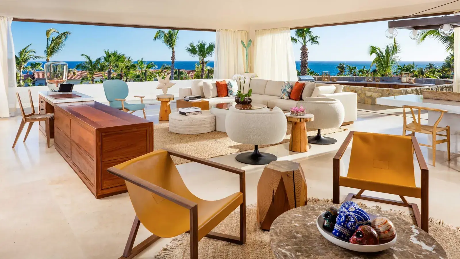 Oceanview villa at a One&Only Cape Town resort in Greece