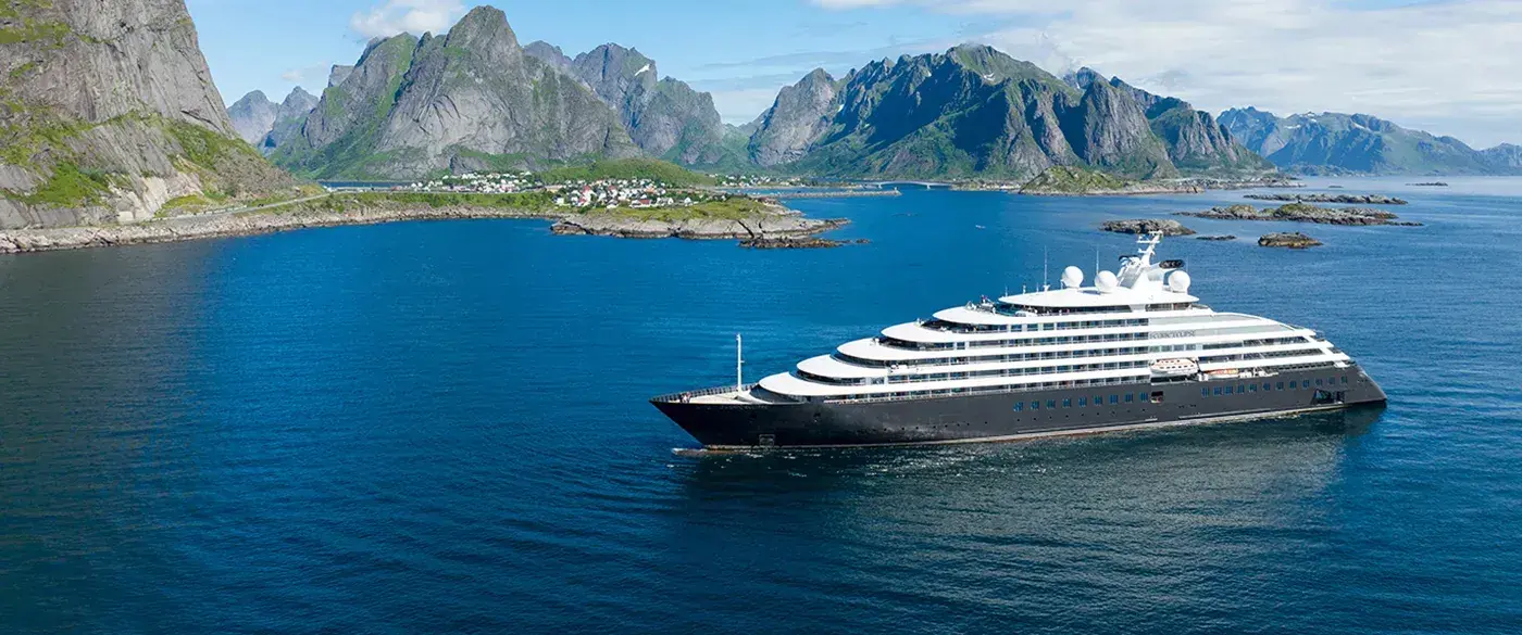 A Scenic yacht aerial