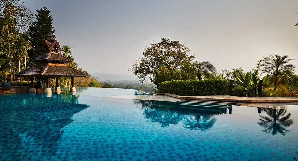 Anantara Golden Triangle: Infinity Pool