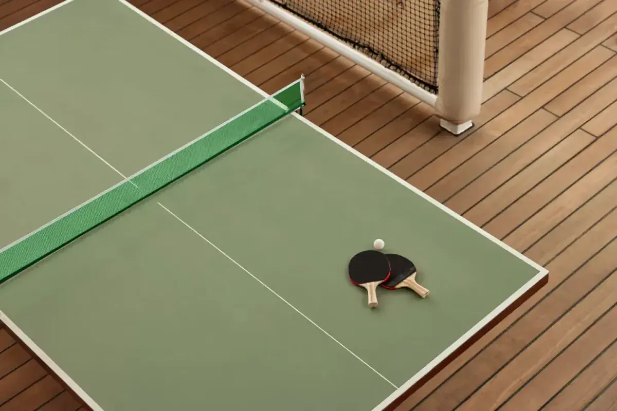 Crystal Serenity: Table Tennis