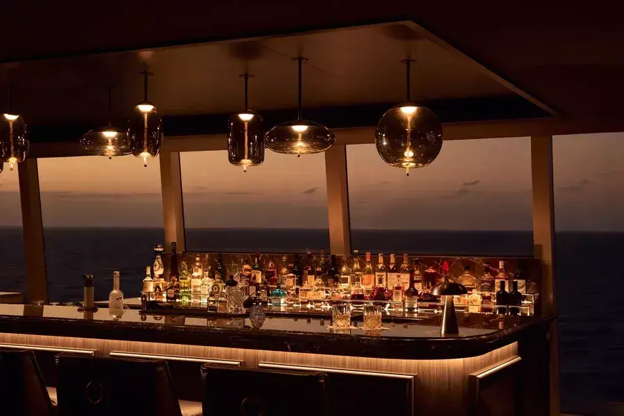 Malt Whisky Bar on deck 11 aboard Explora III