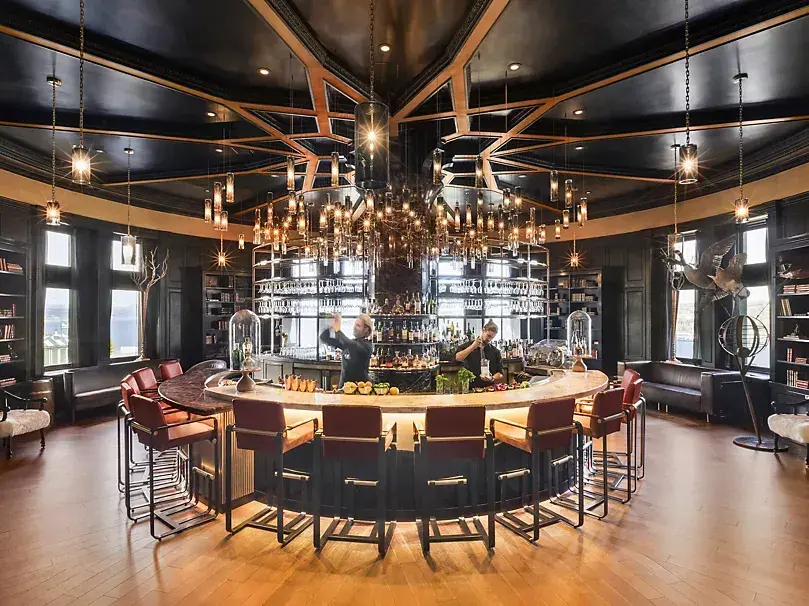 Fairmont Le Château Frontenac: 1608 Wine & Cheese Bar
