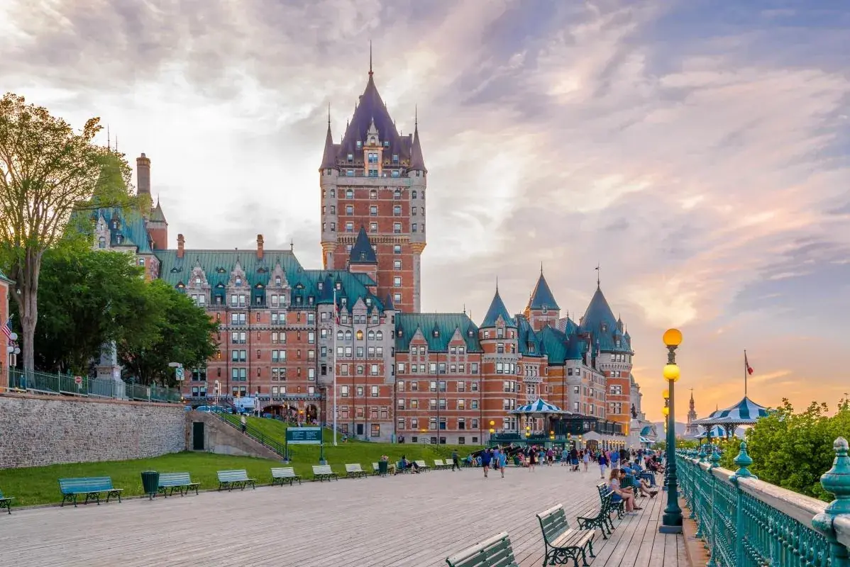 Fairmont Le Château Frontenac: Terrasse Dufferin