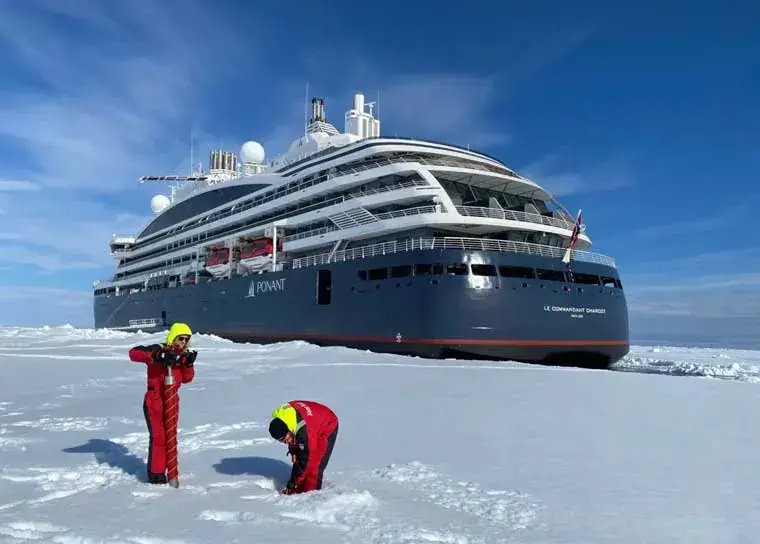 Le Commandant Charcot scientific ice research program