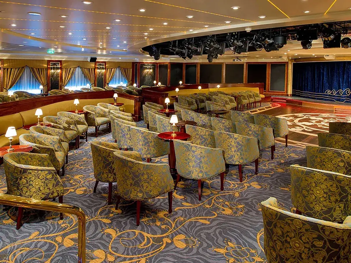 Oceania Insignia Lounge and theater