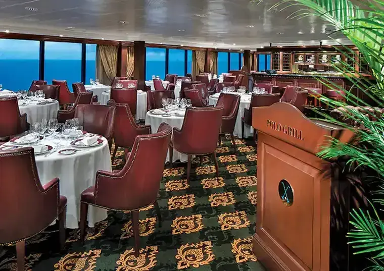 Oceania Insignia Polo Grill steakhouse