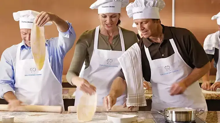 Oceania Marina Culinary Center cooking school
