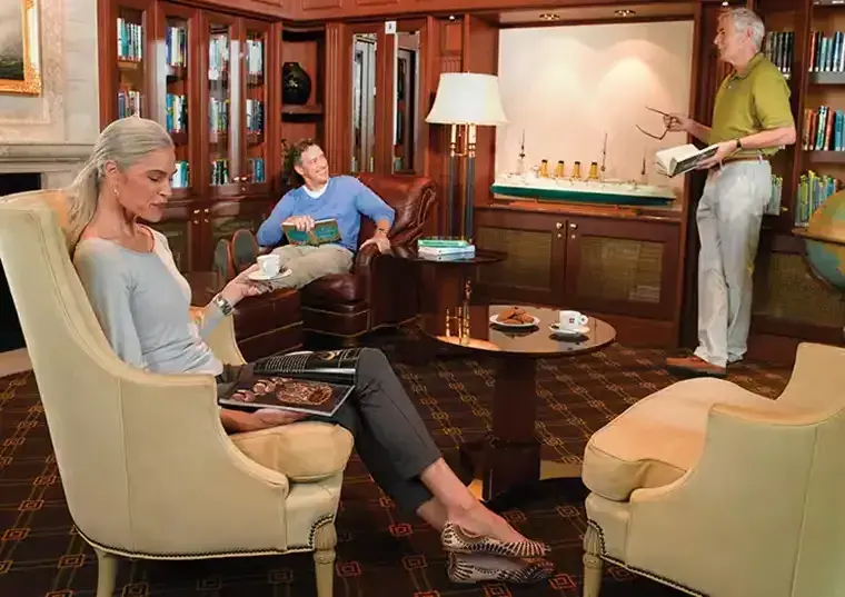 Oceania Marina onboard library