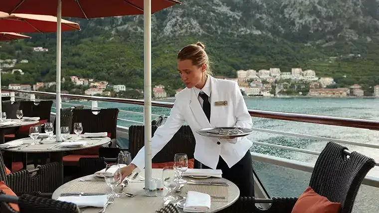 Oceania Marina Terrace Café buffet restaurant