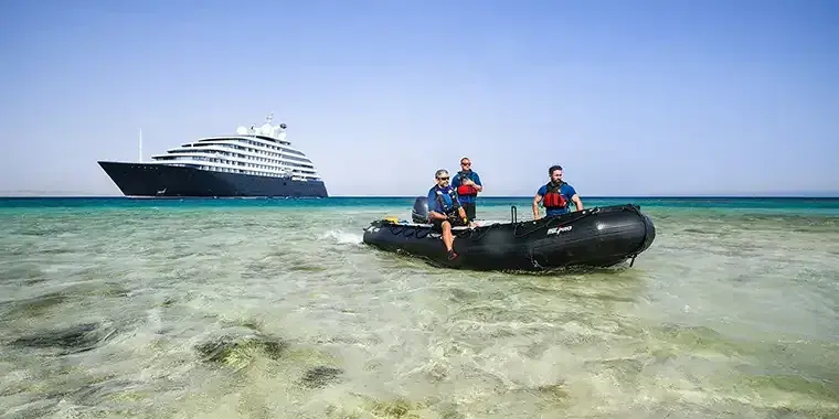 Scenic Eclipse Zodiac expedition craft