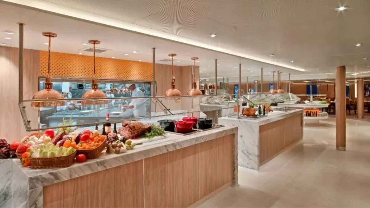 Seabourn Encore: The Colonnade